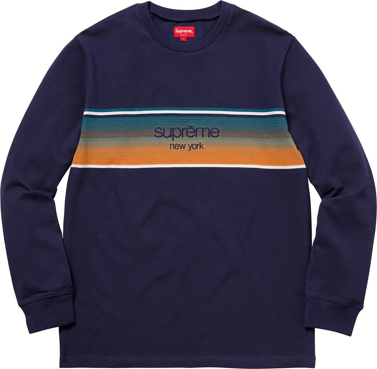 Shadow Stripe L/S Top view 2